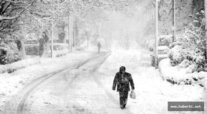 Doğu Karadeniz için kuvvetli yağış ve kar uyarısı
