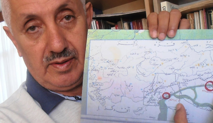 Halep ve Musul'un olduğu harita bulundu!