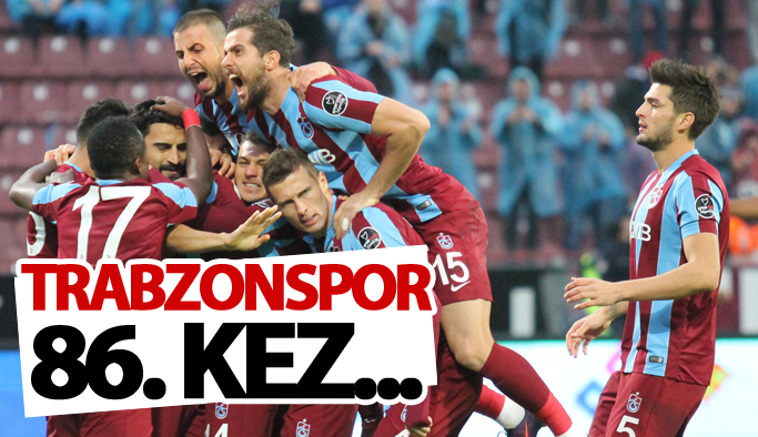Trabzonspor ve Beşiktaş 86. kez...