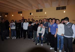 TS'li futbolcular bayanlarla!