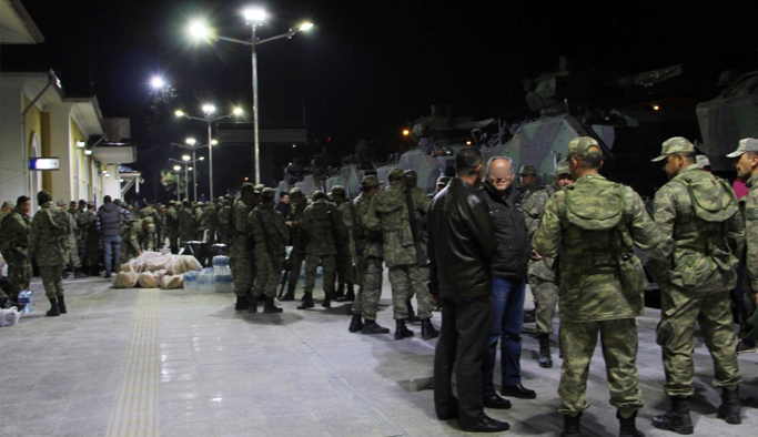 Sınıra ikinci sevkiyat başladı