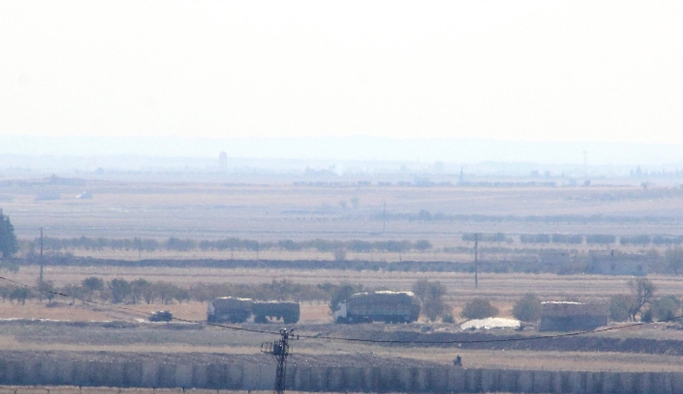 Suriye sınırına mühimmat sevkiyatı