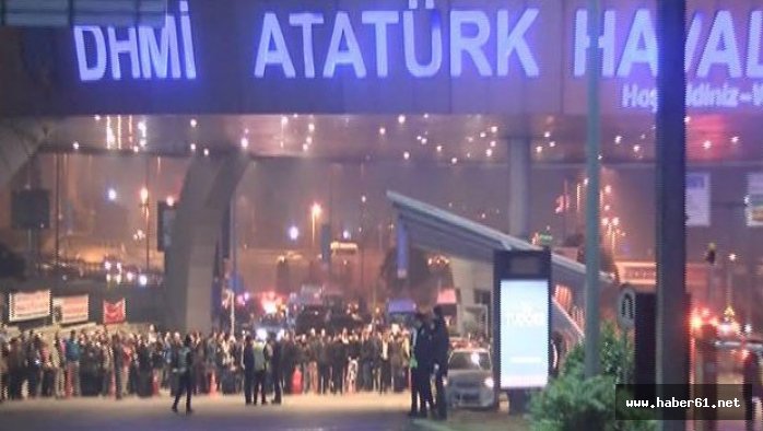 Atatürk Havalima'nında silah sesleri