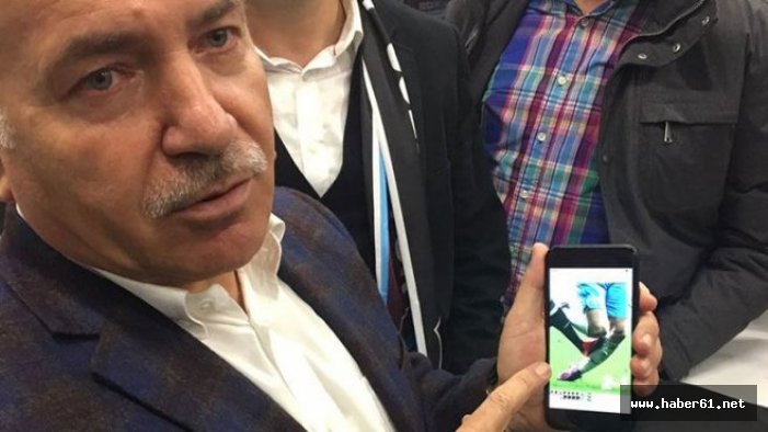 Trabzonsporlu yöneticiden hakem tepkisi