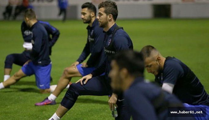 Trabzonspor Antalyaspor'a hazırlanıyor. 09.11.2016