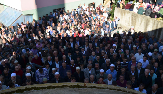 Trabzon'da gözyaşları sel oldu