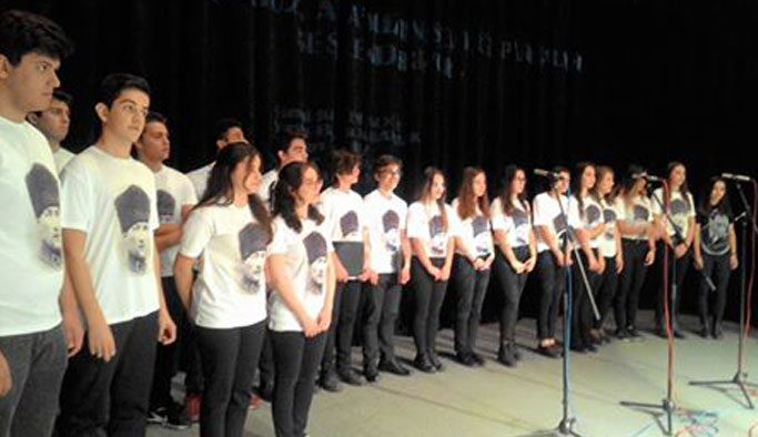 Trabzon Sınav Temel Lisesi Atatürk'ü andı