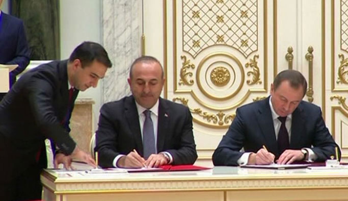 Türkiye ile Belarus arasında 9 anlaşma