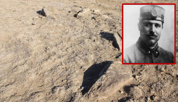 Giresunlu Kahraman subayın mezarı 95 yıl sonra bulundu