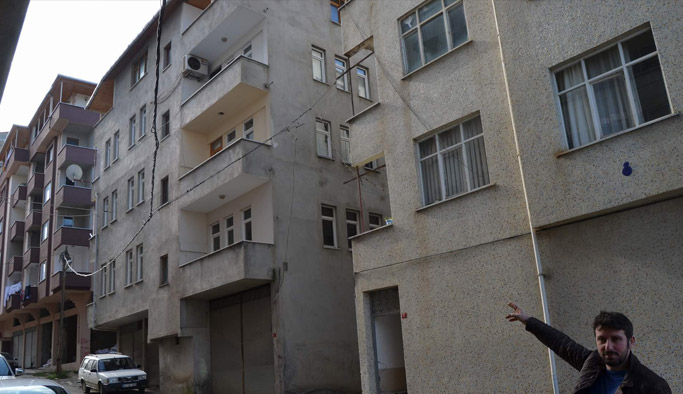 Trabzon'da tehlike saçan kablolar