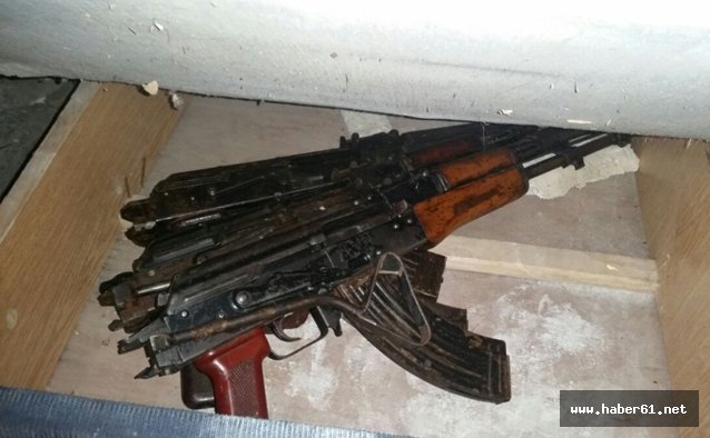 PKK’ya ait silah ve mühimmat bulundu
