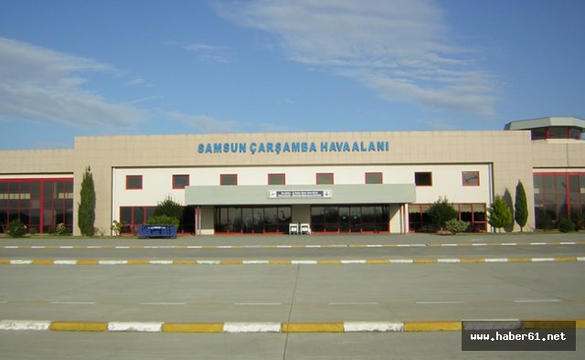 Samsun'da havalimanı kapatıldı