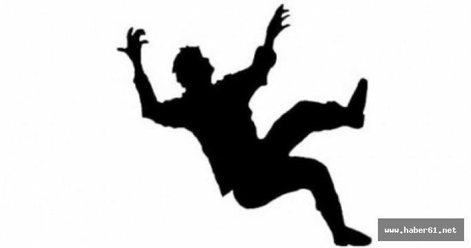 Trabzon'da işçi inşaattan düştü