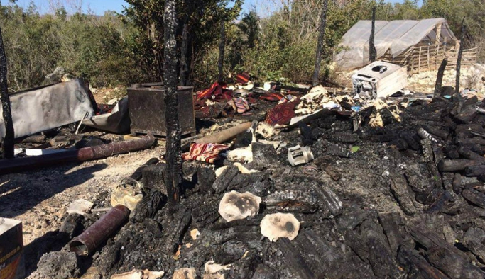 Ev yangın: 1 ölü, 1 yaralı