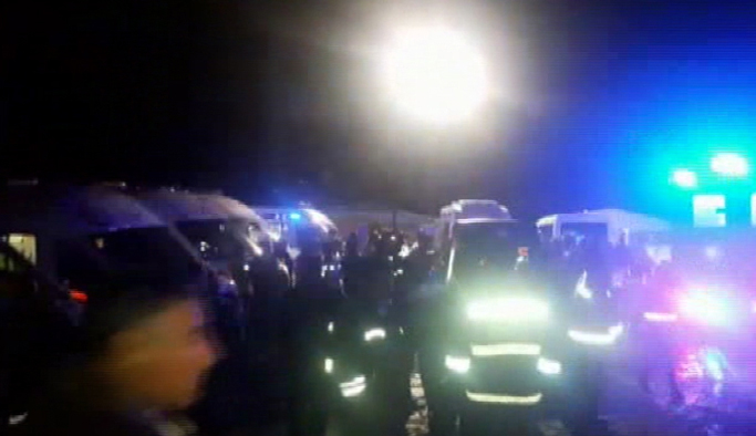 Bakır madeninde göçük!