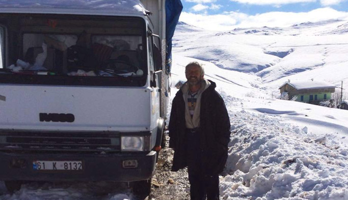Trabzon'da yaylada mahsur kaldılar!