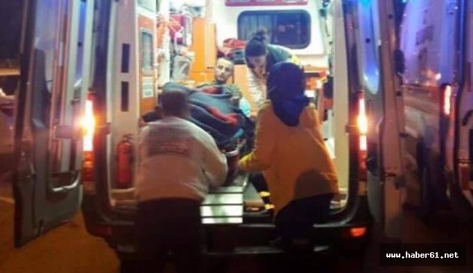 Trabzonlu genç yaralarına aldırmadan şehidinin cenazesine koştu