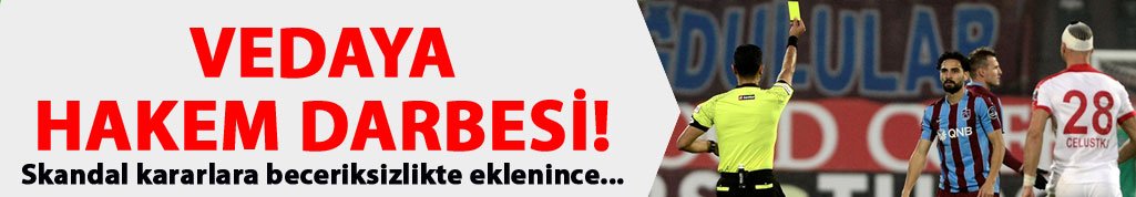 Trabzonspor'a hakem darbesi!