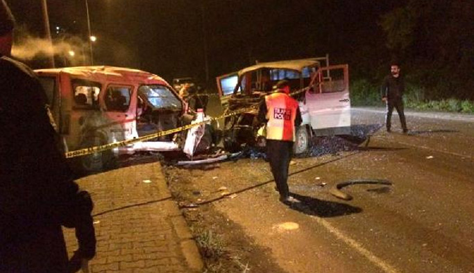 Rize'de feci kaza: 2 ölü!