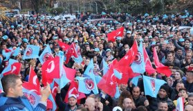 ERDEMİR işçileri eylemde