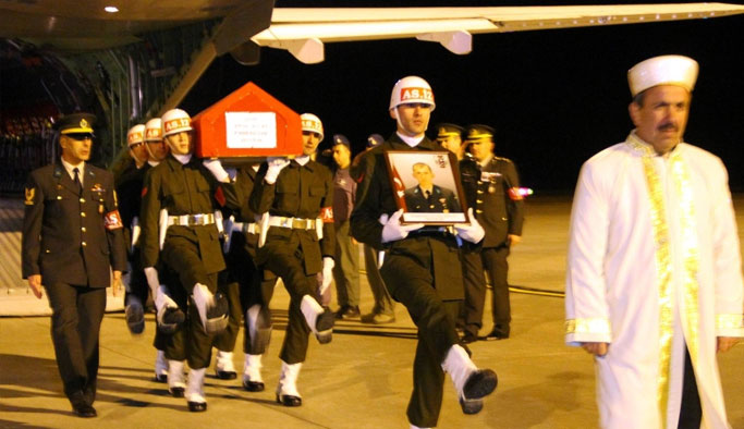 Karadenizli şehit memleketine getirildi