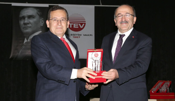 Türk Eğitim Vakfı’ndan TTSO’ya eğitime destek plaketi