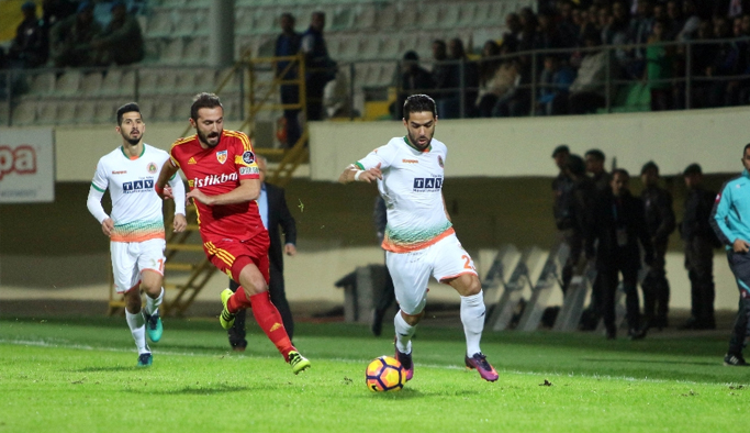 Alanyaspor, Kayserispor'u mağlup etti