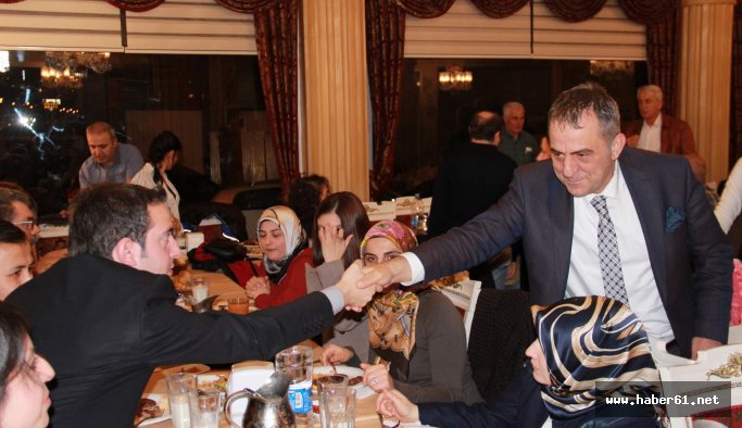 Sağıroğlu öğretmenlerle birarada