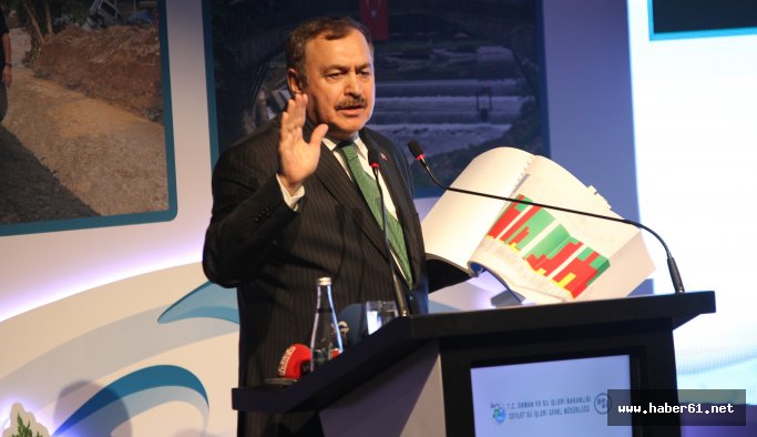 Bakan Eroğlu 4. Ulusal Taşkın Sempozyumu'nda