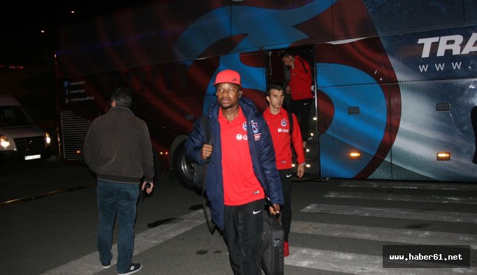 Trabzonspor Ankara'ya gitti