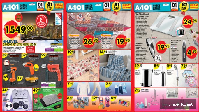 A101 haftanın kampanyaları - A101'de bu hafta neler var?