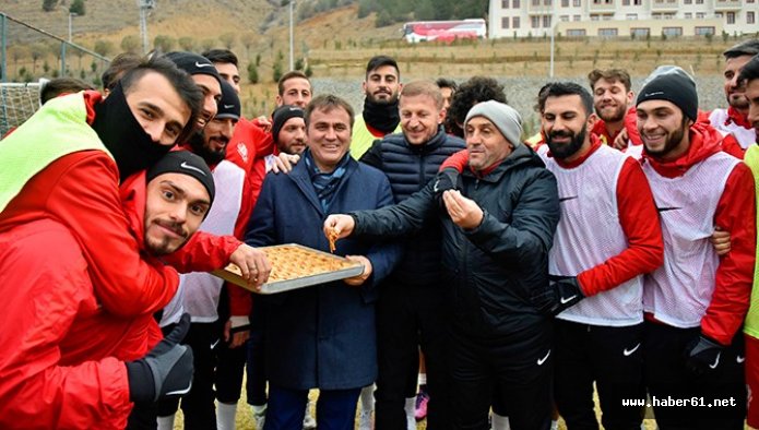 Gümüşhane'de Trabzonspor mesaisi!