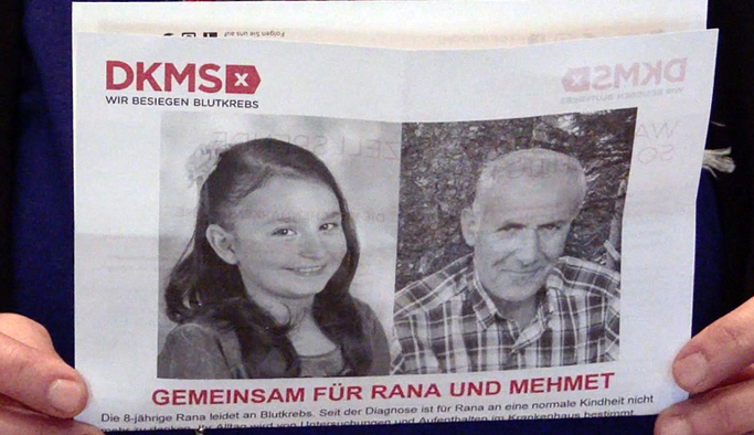 Almanya'da Trabzonlu hasta için kampanya