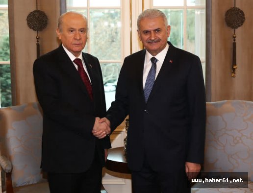 Başbakan ve Devlet Bahçeli Başkanlık'ta anlaştı