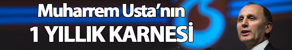 Muharrem Usta'nın 1 yıllık karnesi