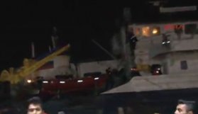 Rus gemisi karaya oturdu