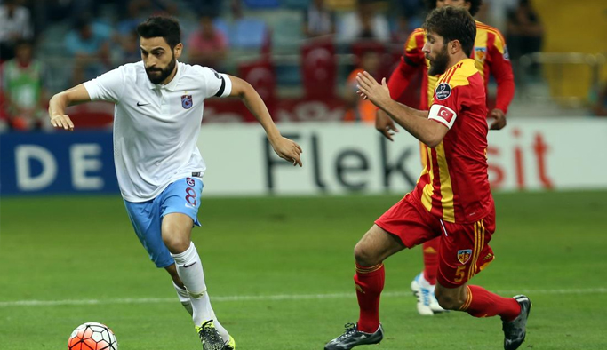 Trabzonspor ile Kayserispor 47. kez...