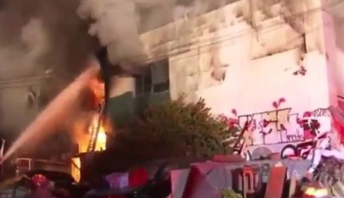 Partide yangın faciası: 9 ölü