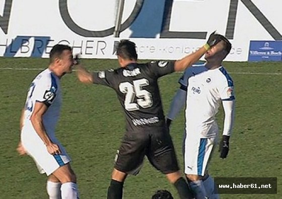 Eski Trabzonsporlu oyuncu rakiplerini dövdü