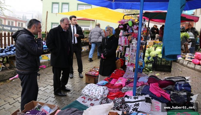 Vali Doğanay esnaf ziyaretinde