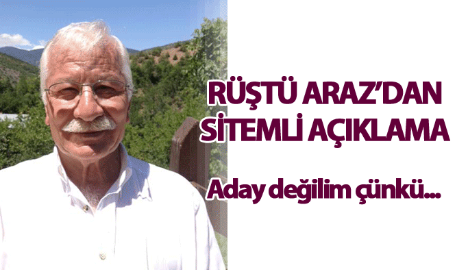 Trabzonspor'da Rüştü Araz aday olmayacak