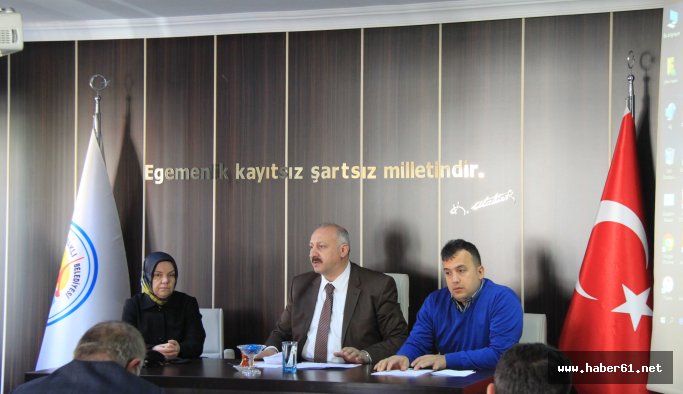 Araklı'da meclis toplantısı yapıldı