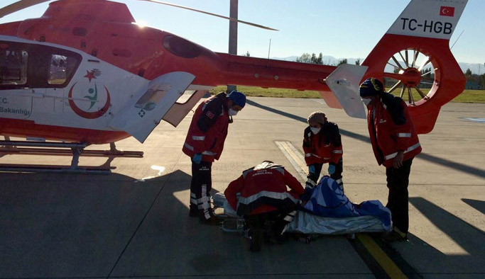 Trabzonlu Enver için helikopterler seferber oldu