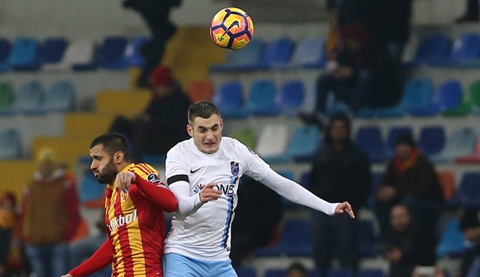 Trabzonspor'da yabancılardan sadece Bero!