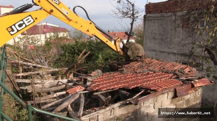 Şehrin görünümü için yıkım başladı
