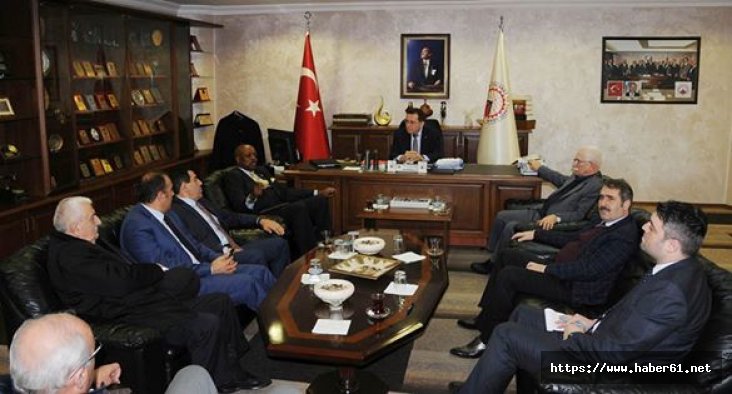 Ruanda Büyükelçisi Trabzon'da