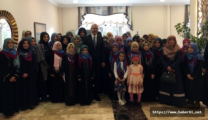 Trabzonlu küçük hafızlar Külliye'de