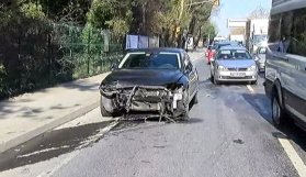 Cumhurbaşkanı Erdoğan'ın konvoyunda kaza!