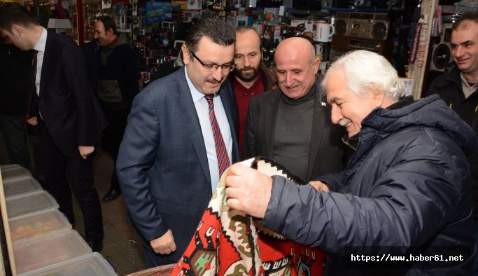 Başkan Genç'ten esnaf ziyareti