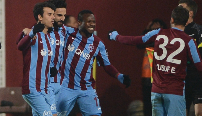 Trabzonspor'dan farklı galibiyet